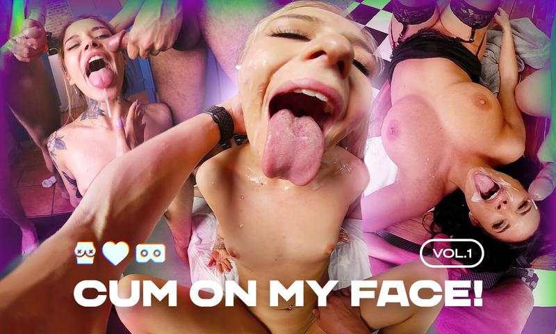 "CUM ON MY FACE!" vol.1 - Facials Cumshots Compilation