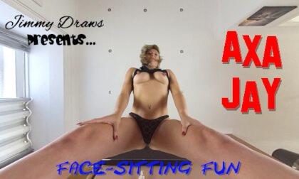 AxaJay, British Girl Enjoys Face-Sitting Fun