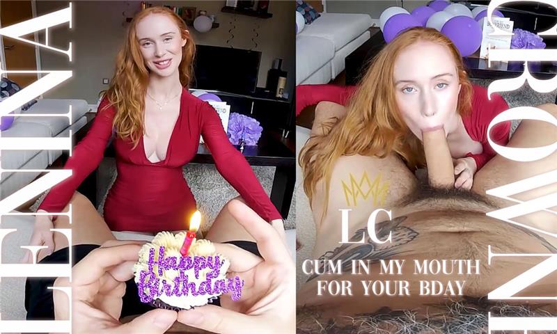 Cum in My Mouth for Your Bday