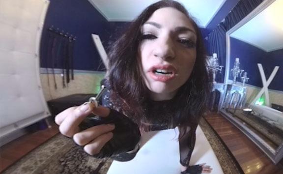 Dominant Cybill Takes Charge with a Chastity Belt - POV Femdom