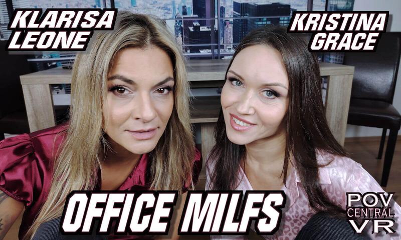 Klarisa Leone and Kristina Grace: Office MILfs