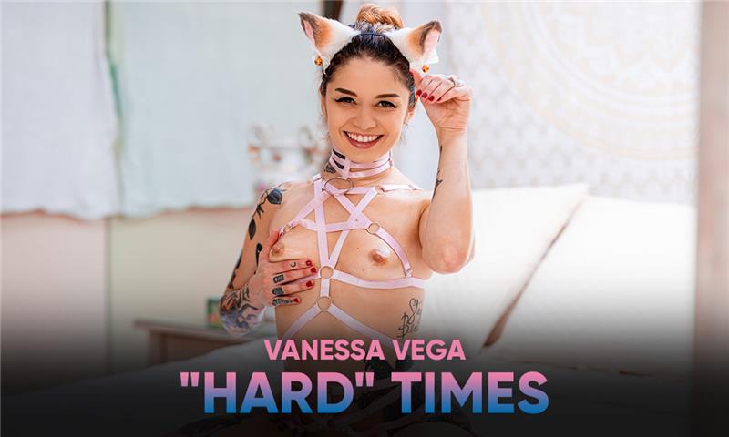 "Hard" Times - Cosplay Virtual Girlfriend Experience with Pornstar Vanessa Vega